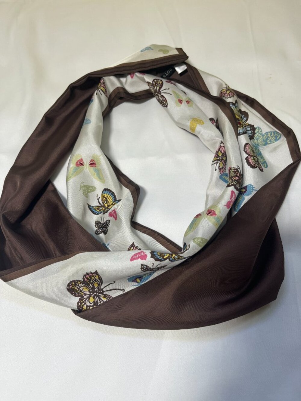 Silk Talbot Butterfly Scarf
